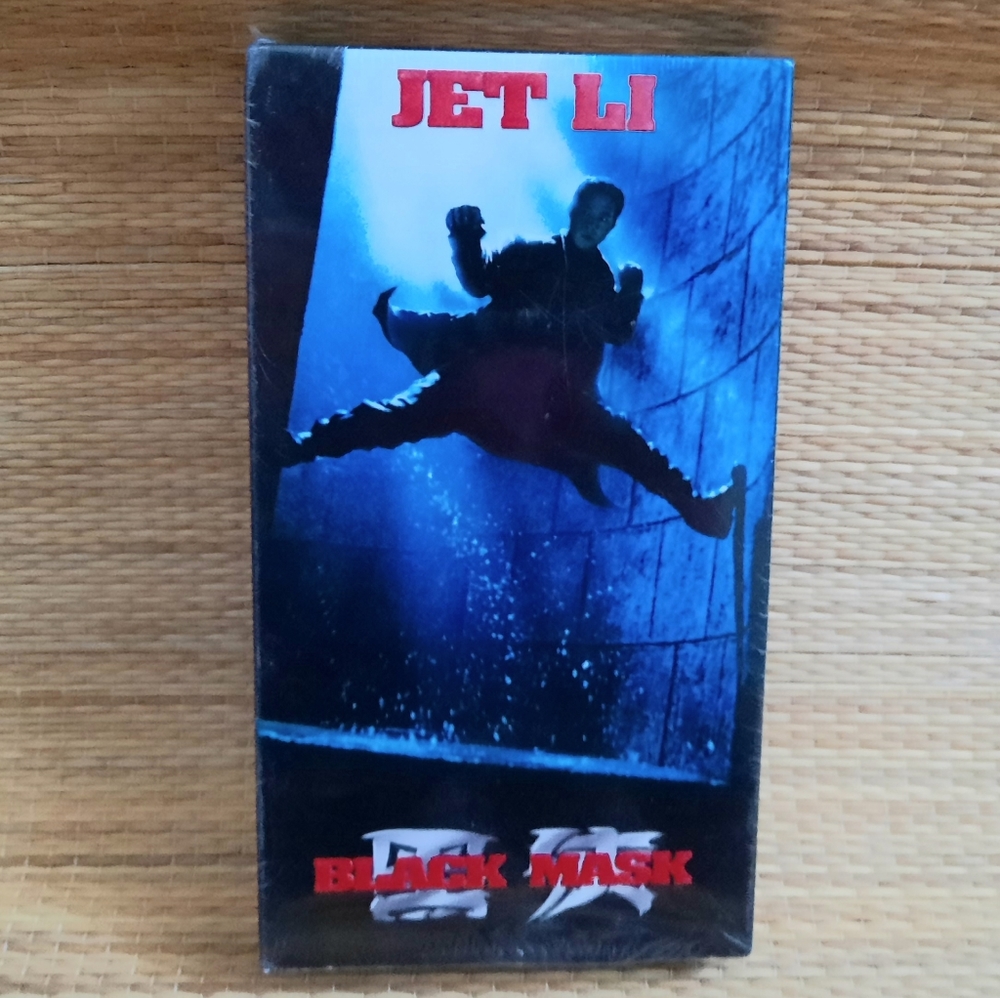 Jet Li- Black Mask-VHS CASSETTE TAPE, NEW